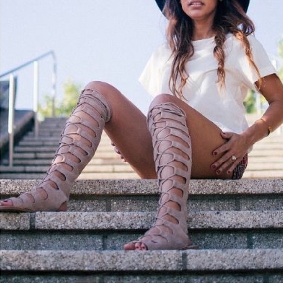 Jeffrey Campbell Olympus Gladiator Sandals - Picture 1 of 11